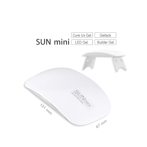 Vitt Bro Gele Lampa LED 9 Watt Gele Naglar | Köp här Handla Mini UV LED Lampa för Naglar, Vit | vidaXL.se